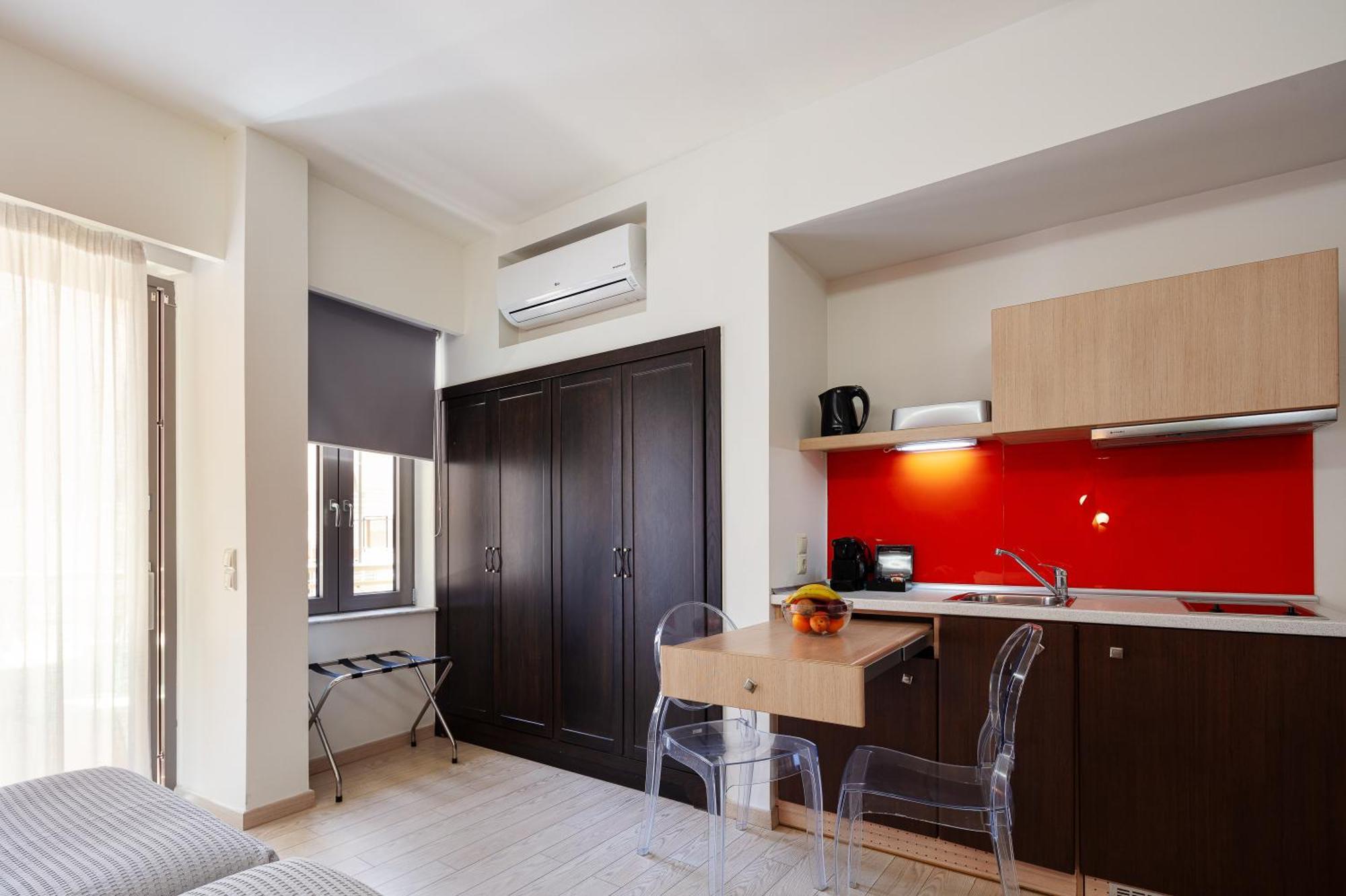 Steris Elegant Beach Hotel & Apartments Ретимно Екстериор снимка