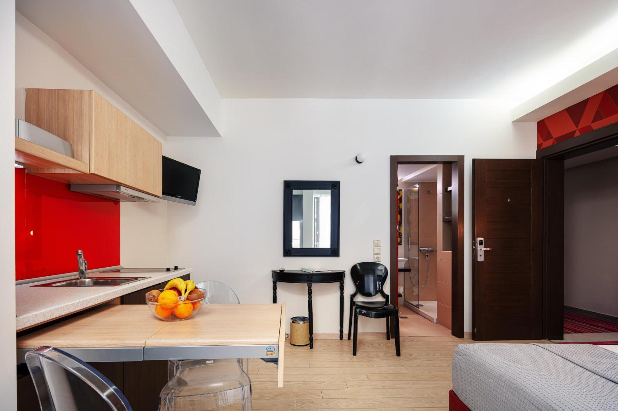 Steris Elegant Beach Hotel & Apartments Ретимно Екстериор снимка