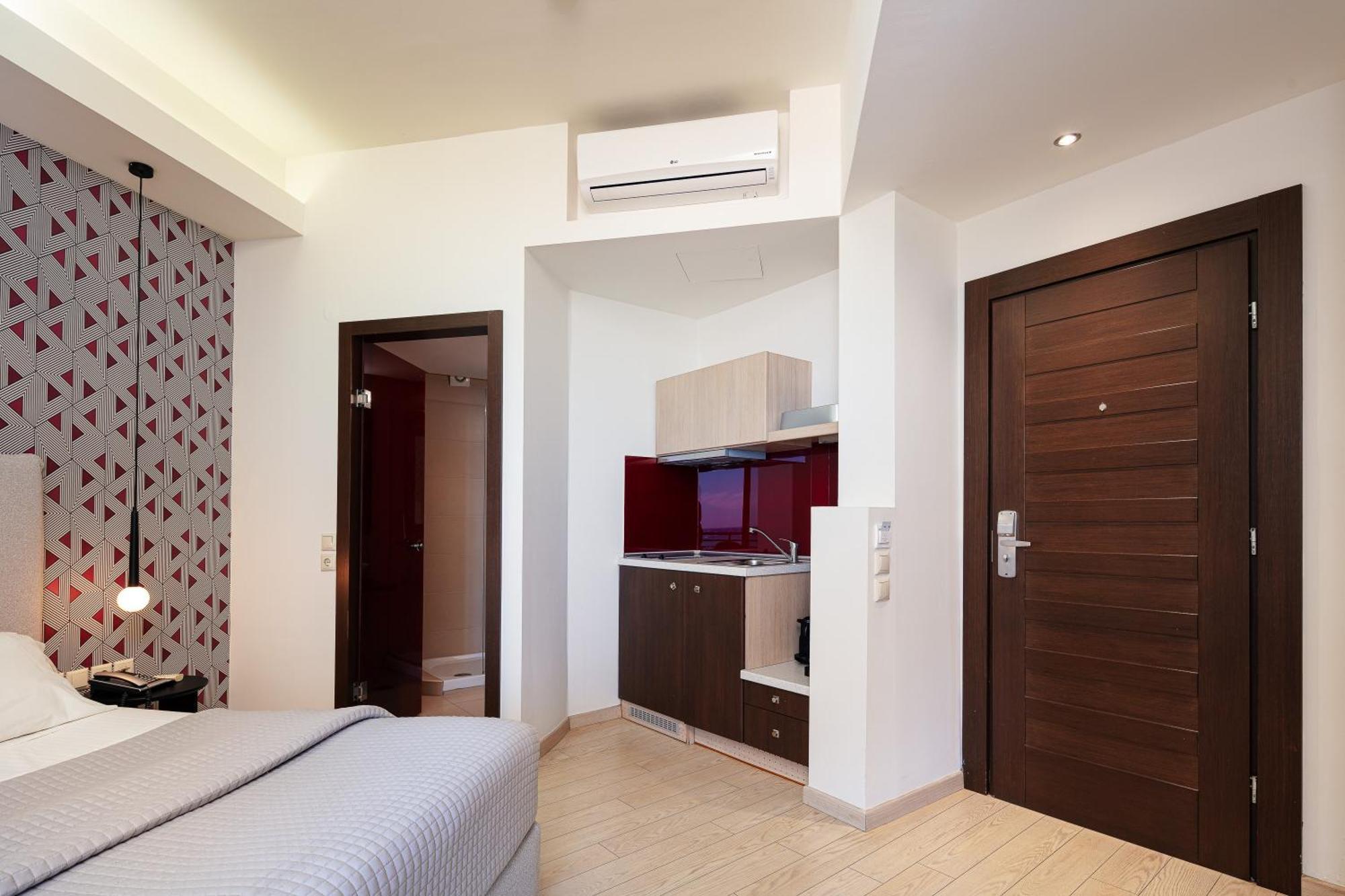 Steris Elegant Beach Hotel & Apartments Ретимно Екстериор снимка