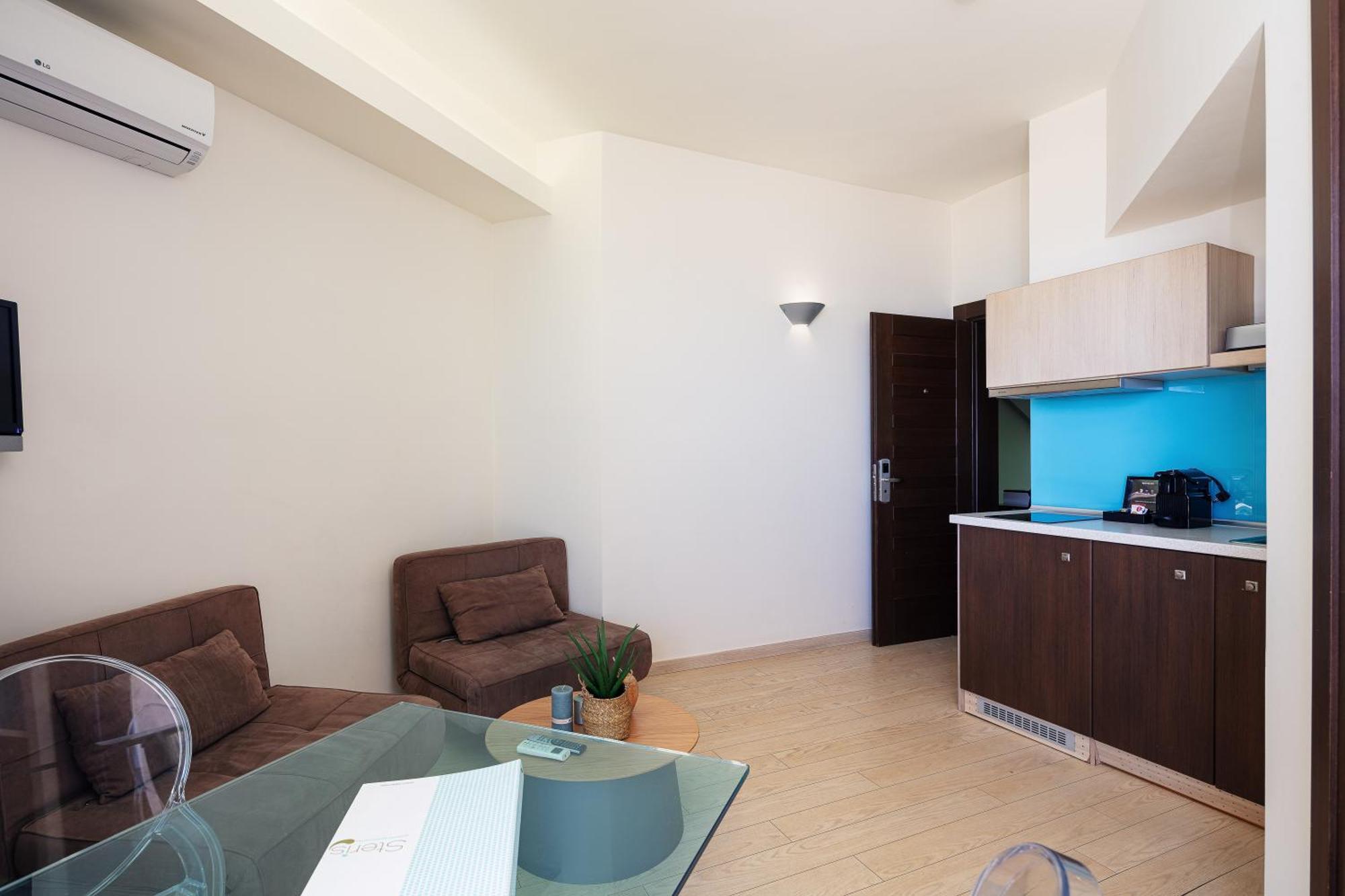 Steris Elegant Beach Hotel & Apartments Ретимно Екстериор снимка