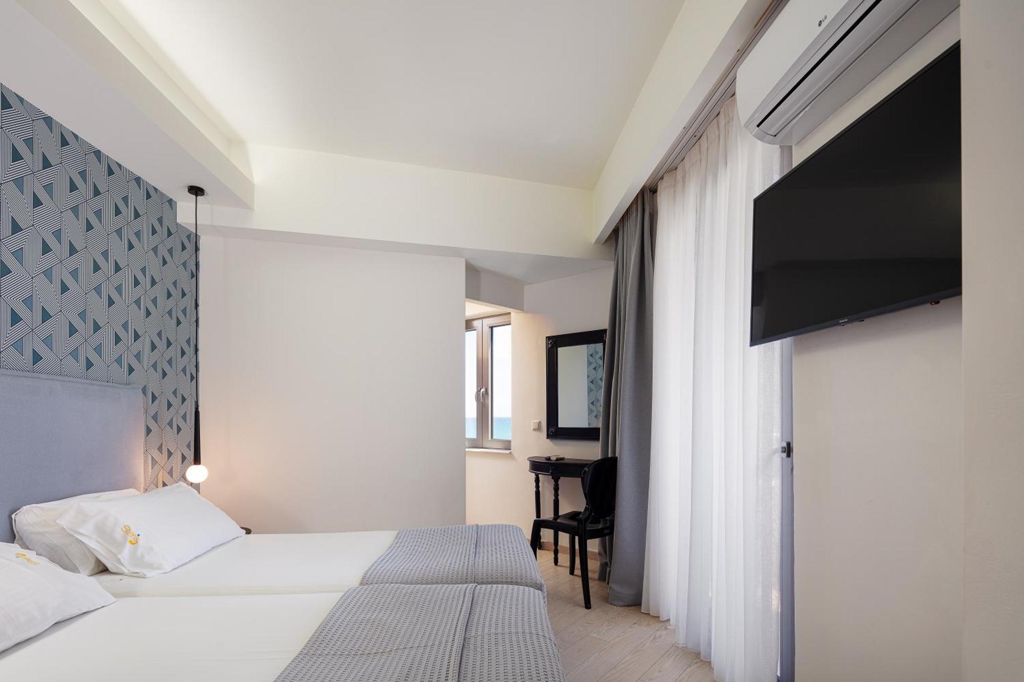 Steris Elegant Beach Hotel & Apartments Ретимно Екстериор снимка