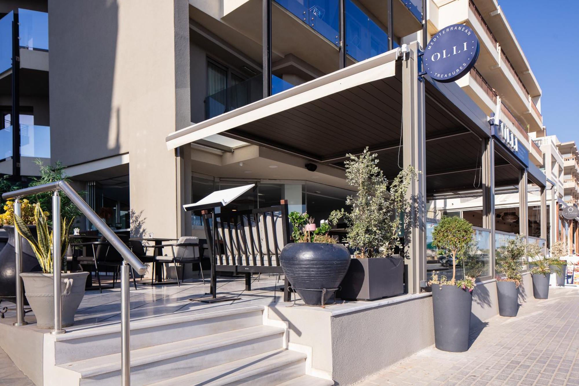 Steris Elegant Beach Hotel & Apartments Ретимно Екстериор снимка