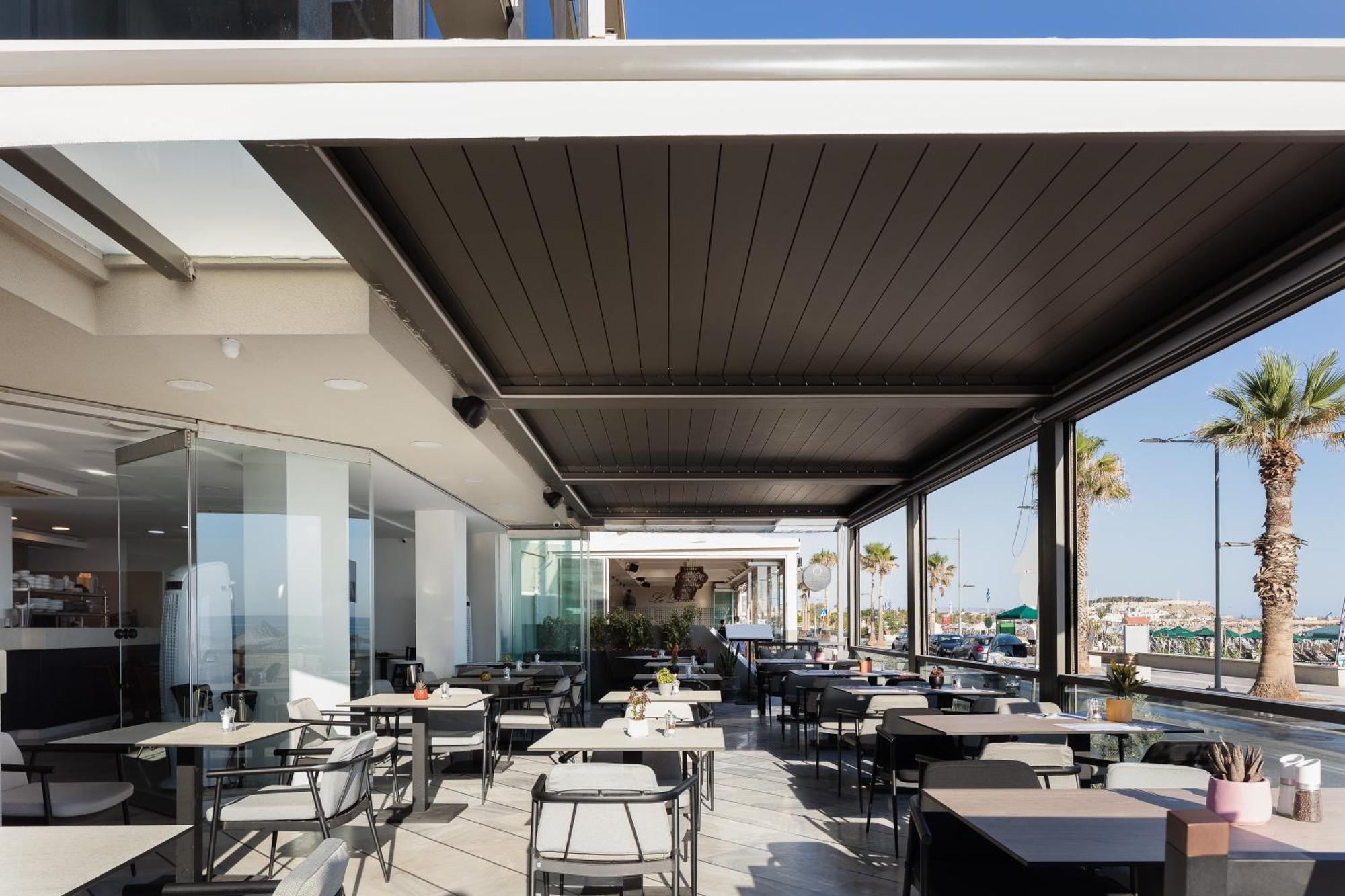 Steris Elegant Beach Hotel & Apartments Ретимно Екстериор снимка